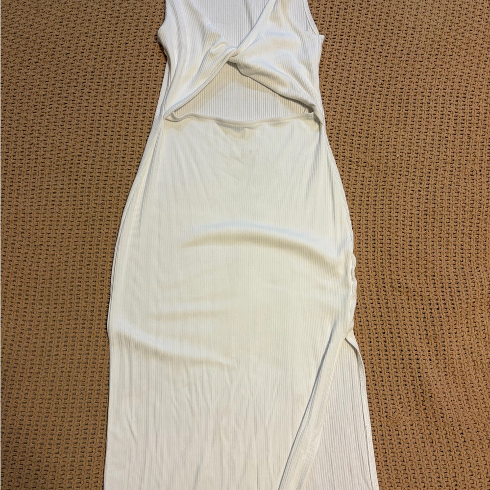 l*space Twist-Front Ribbed bodycon Maxi Dress